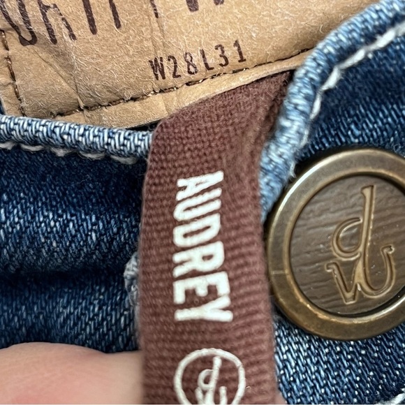 Driftwood 28x21 Audrey Straight Jeans cropped blue - Picture 10 of 12